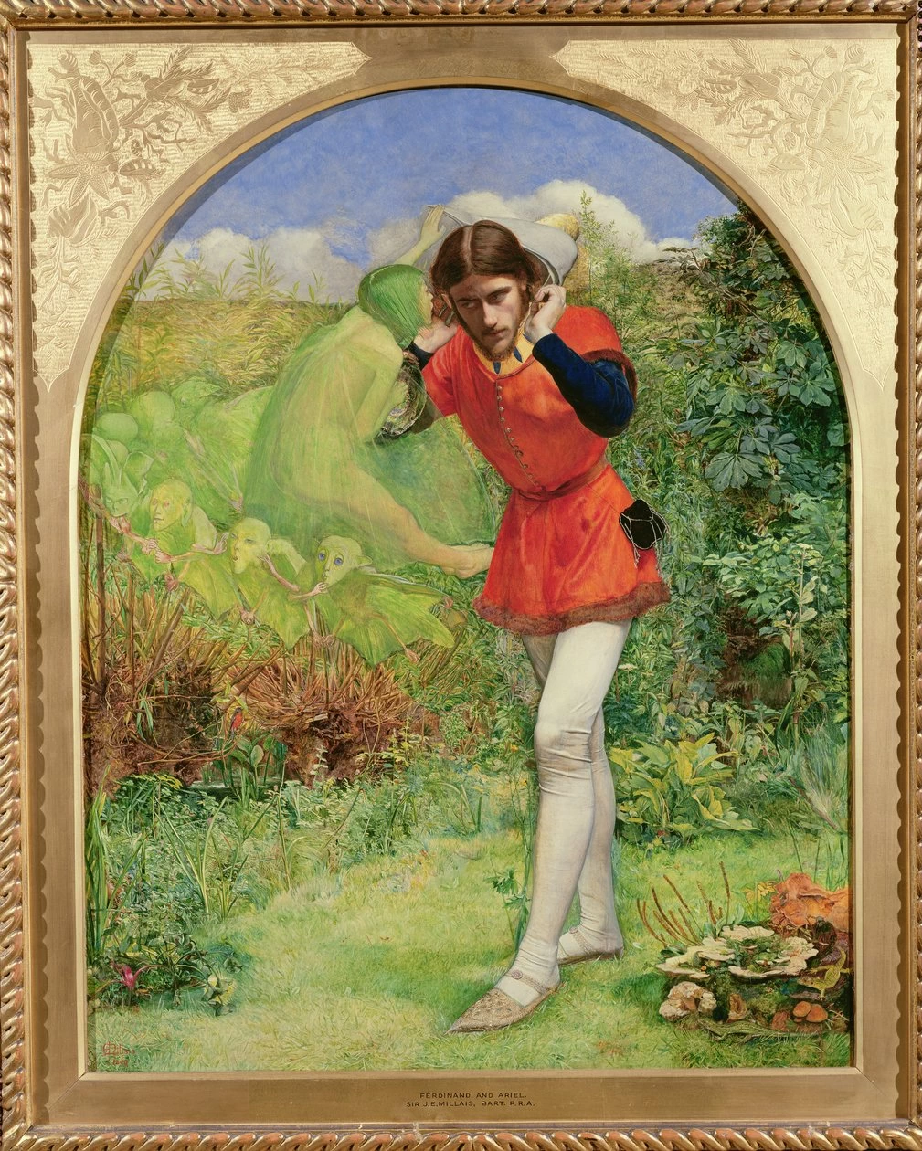 Ferdinando Lured di Ariel, 1849